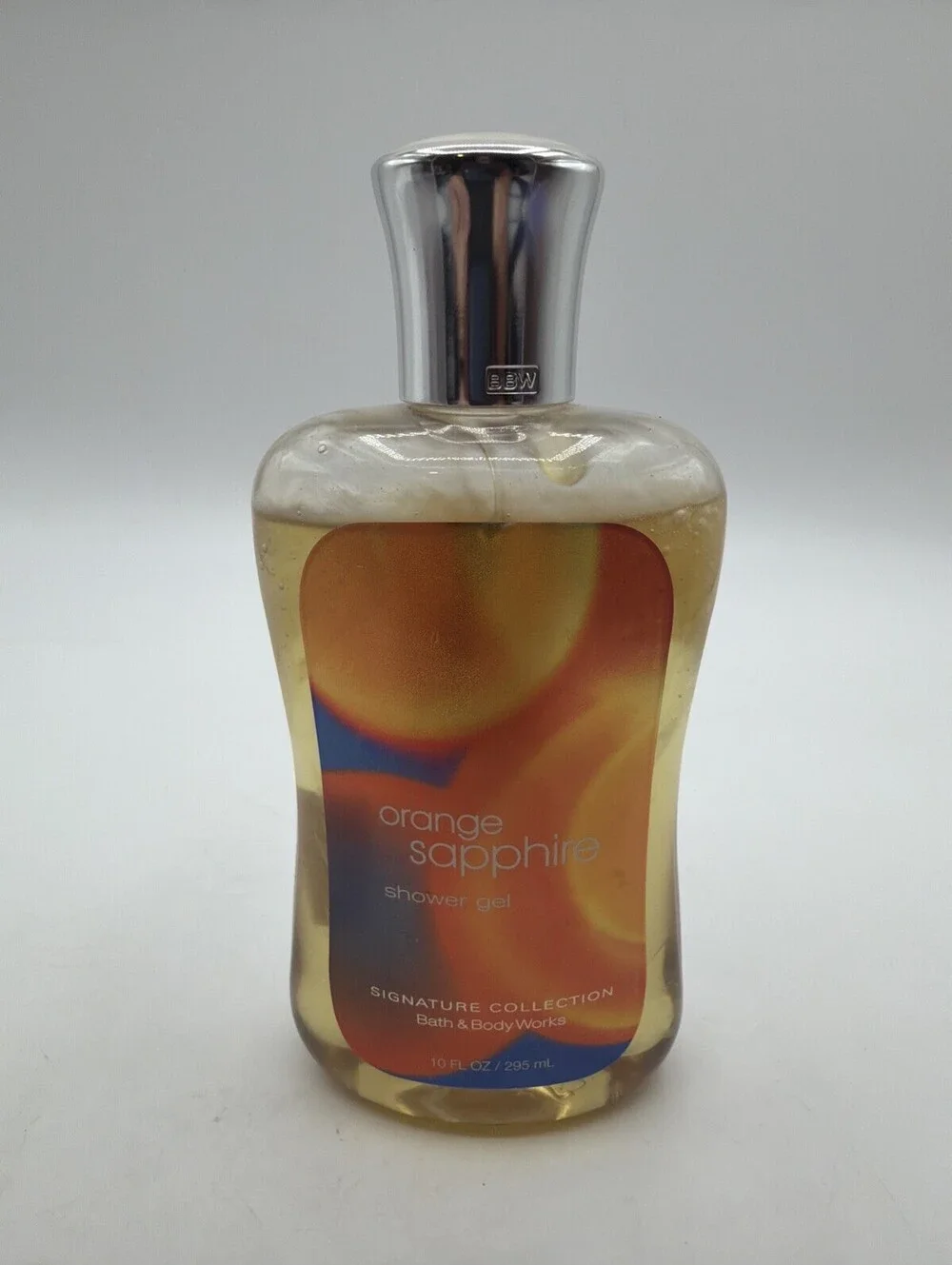 Bath & Body Works Orange Sapphire Shower Gel 10 oz Signature RARE & Discontinued